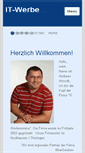 Mobile Screenshot of it-werbeservice.de